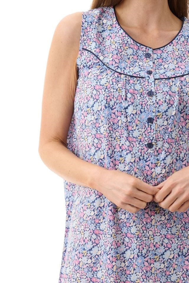 Load image into Gallery viewer, Givoni Womens Daisy Sleeveless Short Nightie
