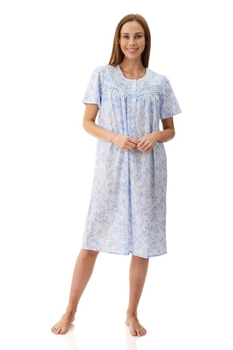Givoni Womens Eliza Short Sleeve Short Nightie