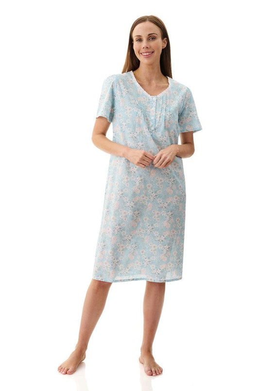 Givoni Womens Cora Short Sleeve Short Nightie