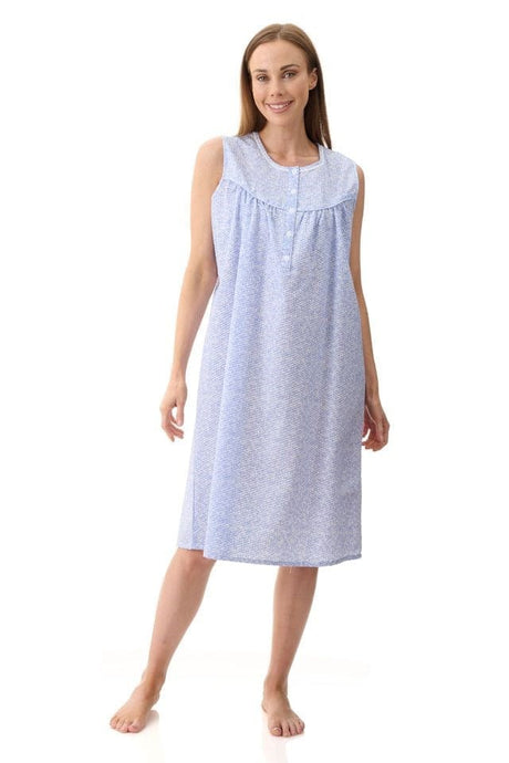 Givoni Womens Hilda Sleeveless Short Nightie