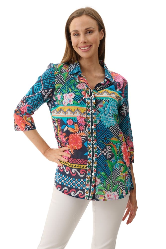 Load image into Gallery viewer, Givoni Womens Yucca 3/4 Sleeve Shirt
