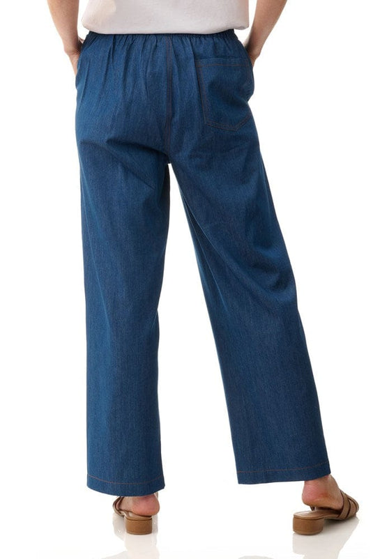 Givoni Womens Denim Pant - Mid Wash