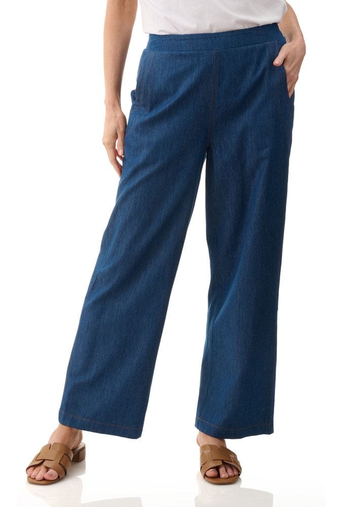 Load image into Gallery viewer, Givoni Womens Denim Pant - Mid Wash
