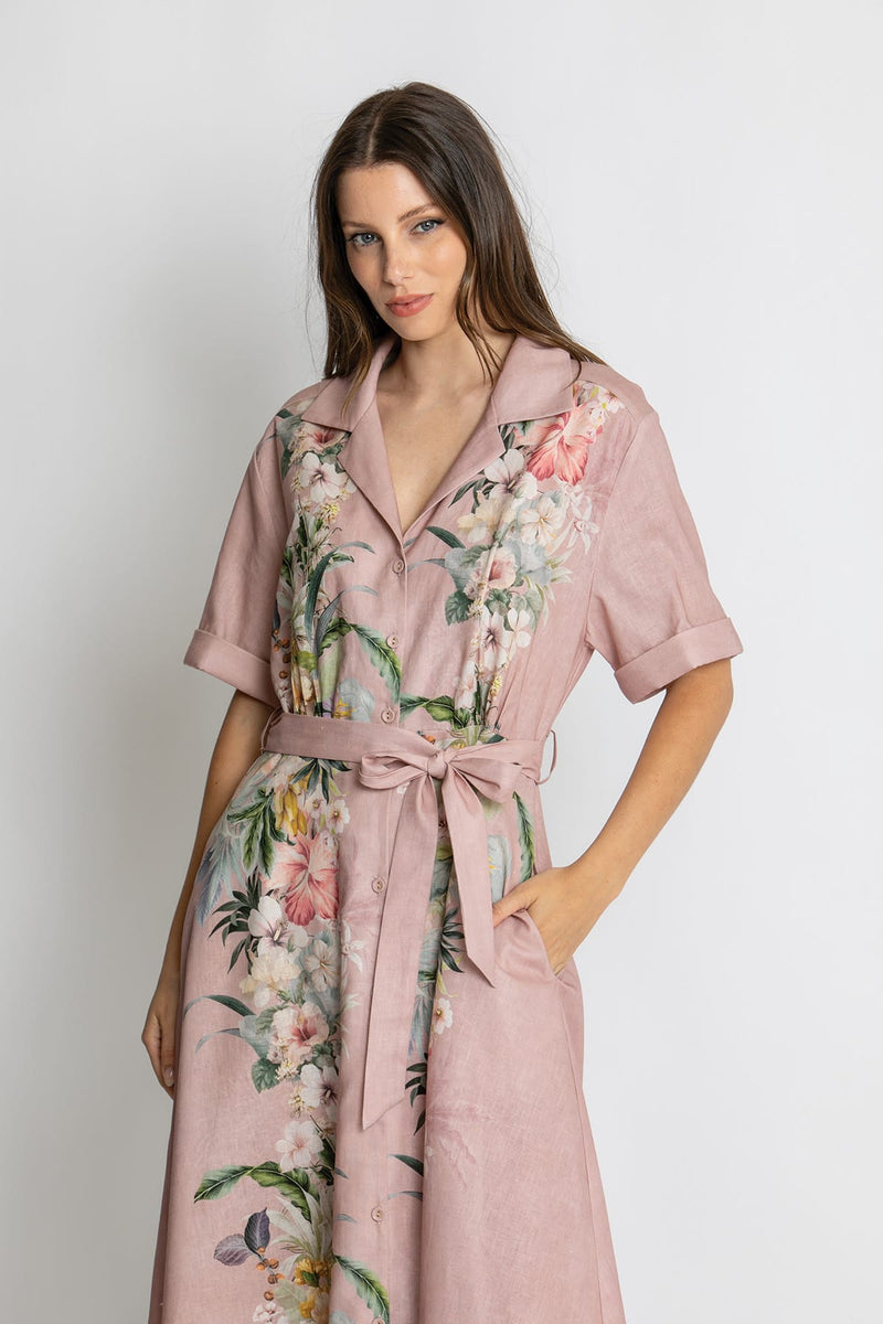 Load image into Gallery viewer, Kachel Womens Violet Dress
