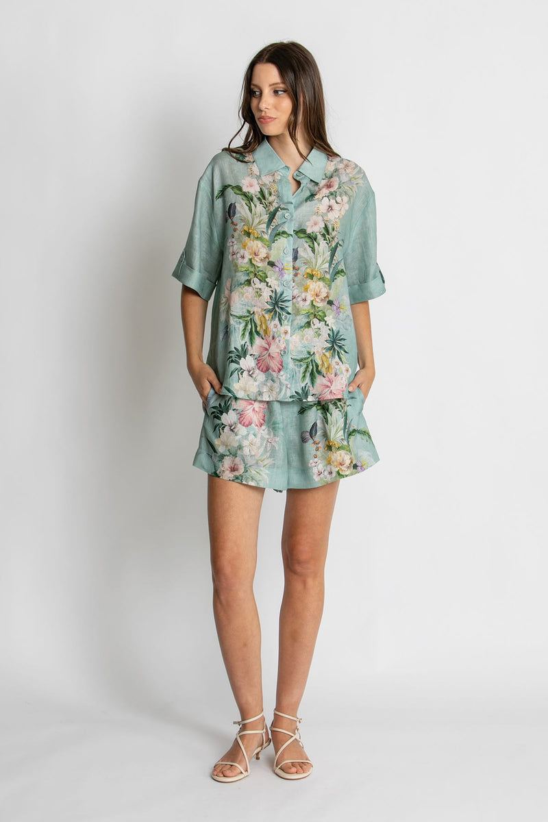 Load image into Gallery viewer, Kachel Womens Eva Short Sleeve Shirt

