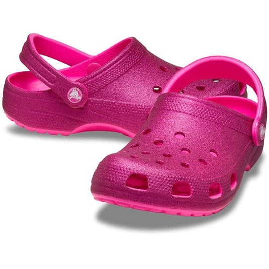 Crocs Classic Glitter Clog - Pink Crush