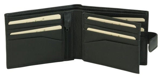 Franco Bonini Mens 12 Card Slot RFID Wallet