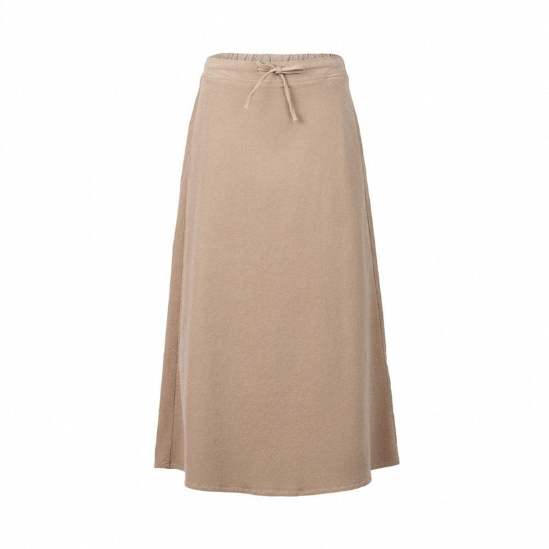 Load image into Gallery viewer, Vassalli Womens A-Line Cord Skirt - Oat
