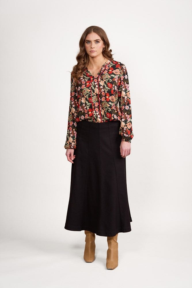 Load image into Gallery viewer, Vassalli Womens Mid Length Panelled Skirt
