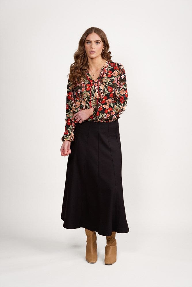 Load image into Gallery viewer, Vassalli Womens Mid Length Panelled Skirt
