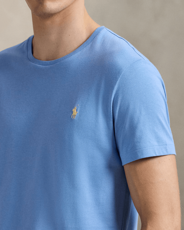 Load image into Gallery viewer, Ralph Lauren Mens Custom Slim Fit Jersey Crewneck T-Shirt
