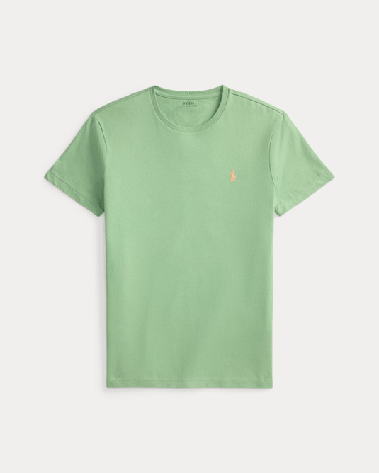 Ralph Lauren Mens Custom Slim Fit Jersey Crewneck T-Shirt