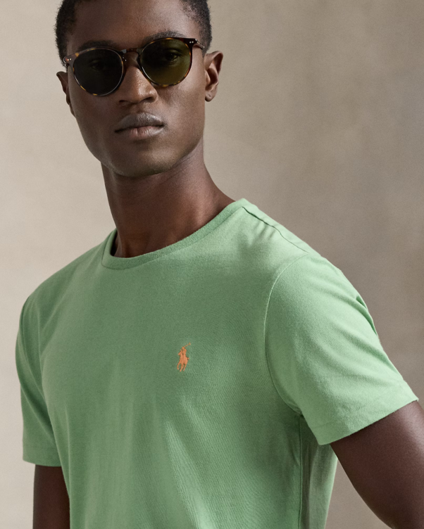 Load image into Gallery viewer, Polo Ralph Lauren Mens Custom Slim Fit Polo Bear T-Shirt
