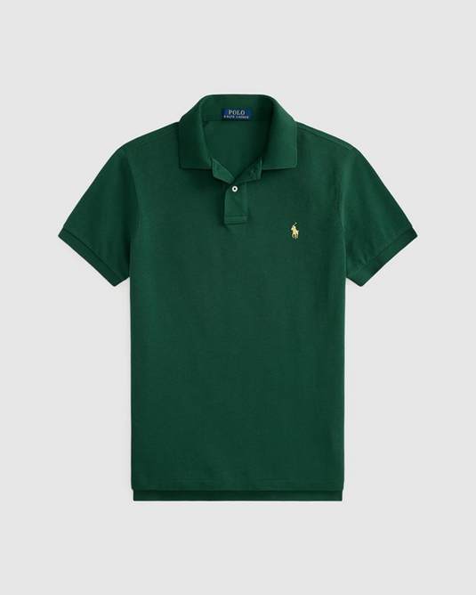 Polo Ralph Lauren Mens Custom Slim Fit Mesh Polo