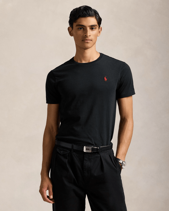 Ralph Lauren Custom Slim Fit Jersey Crewneck T-Shirt