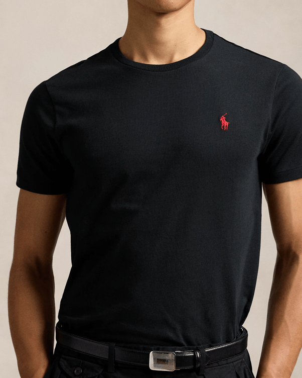 Load image into Gallery viewer, Ralph Lauren Custom Slim Fit Jersey Crewneck T-Shirt
