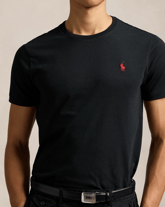 Ralph Lauren Custom Slim Fit Jersey Crewneck T-Shirt