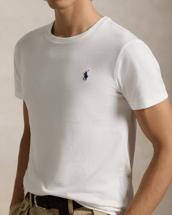 Load image into Gallery viewer, Ralph Lauren Custom Slim Fit Jersey Crewneck T-Shirt
