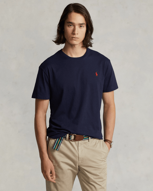 Ralph Lauren Custom Slim Fit Jersey Crewneck T-Shirt