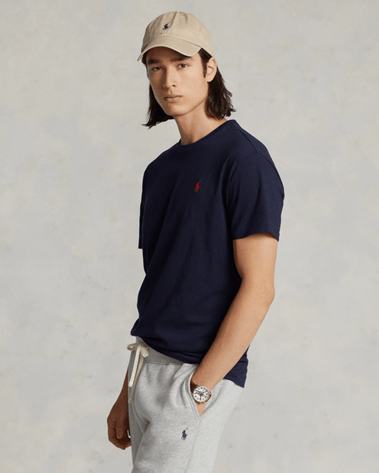 Ralph Lauren Classic Fit Jersey Crewneck T-Shirt