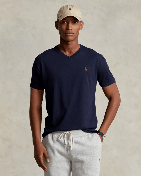 Load image into Gallery viewer, Polo Ralph Lauren Classic Fit Jersey V-Neck T-Shirt
