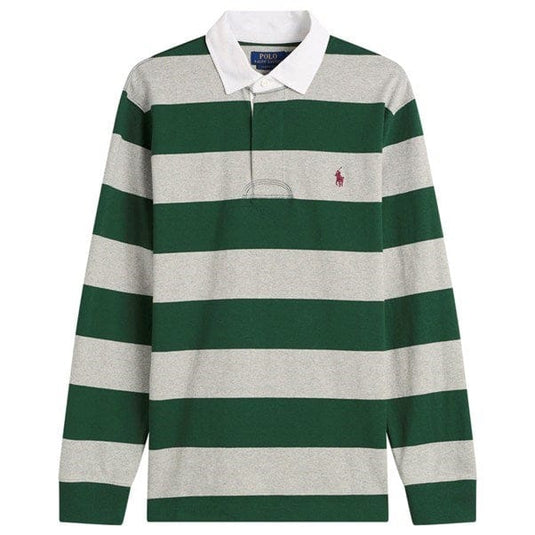 Ralph Lauren Mens Classic Fit Polo Striped Rugby Shirt