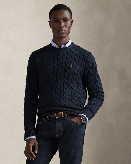 Ralph Lauren Cable Knit Cotton Sweater