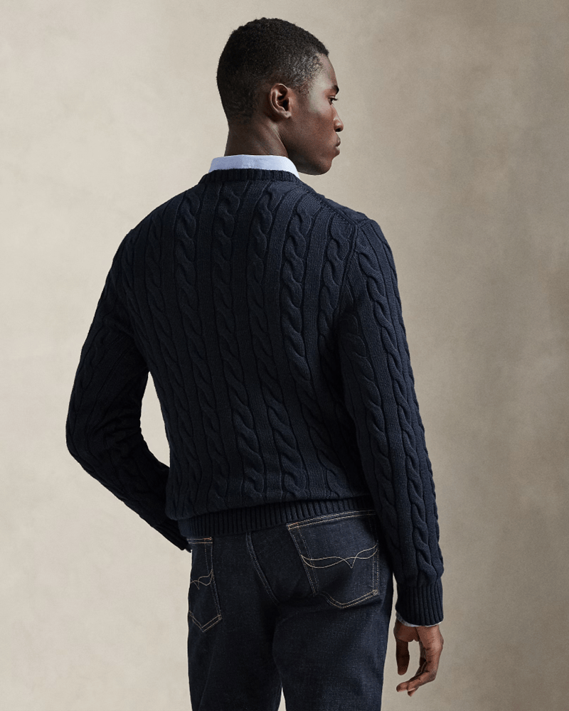 Load image into Gallery viewer, Ralph Lauren Cable Knit Cotton Sweater
