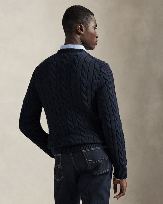 Ralph Lauren Cable Knit Cotton Sweater