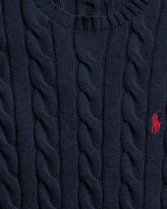 Ralph Lauren Cable Knit Cotton Sweater
