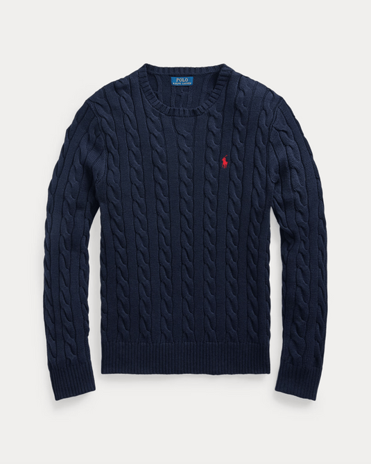 Ralph Lauren Cable Knit Cotton Sweater