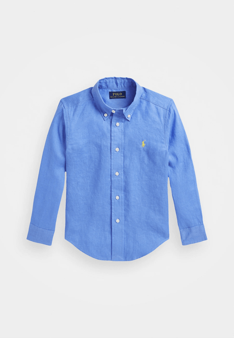 Ralph Lauren Mens Custom Fit Linen Shirt
