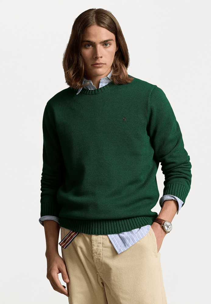 Load image into Gallery viewer, Ralph Lauren Mens Cotton Crewneck Sweater
