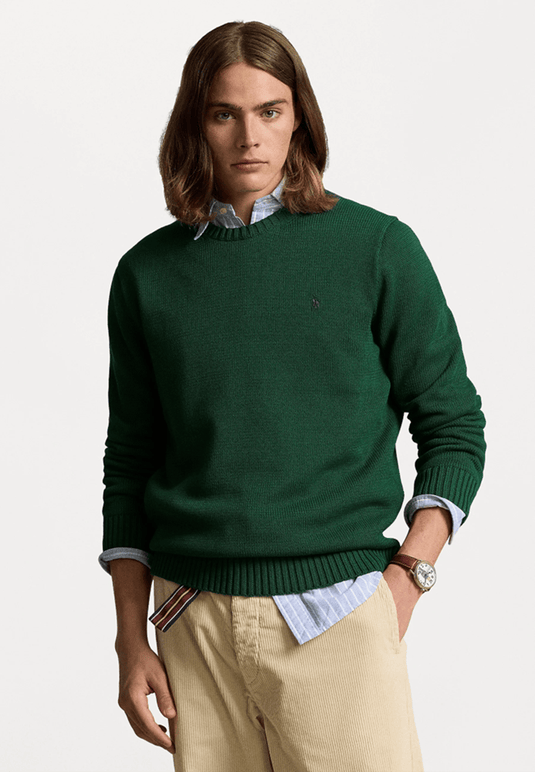 Ralph Lauren Mens Cotton Crewneck Sweater