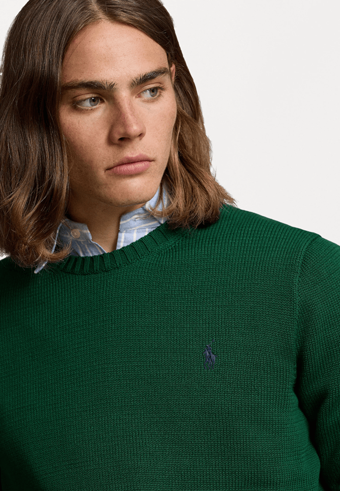 Load image into Gallery viewer, Ralph Lauren Mens Cotton Crewneck Sweater
