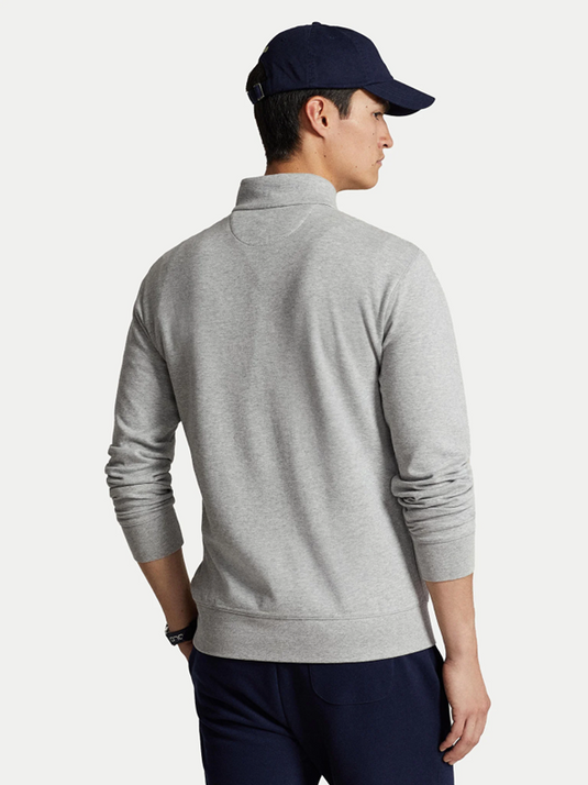 Polo Ralph Lauren Mens Luxury Jersey Quarter-Zip Pullover