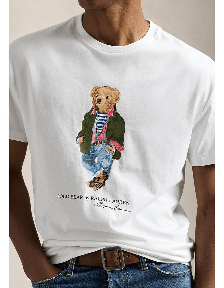 Load image into Gallery viewer, Ralph Lauren Mens Classic Fit Polo Bear Jersey T-Shirt
