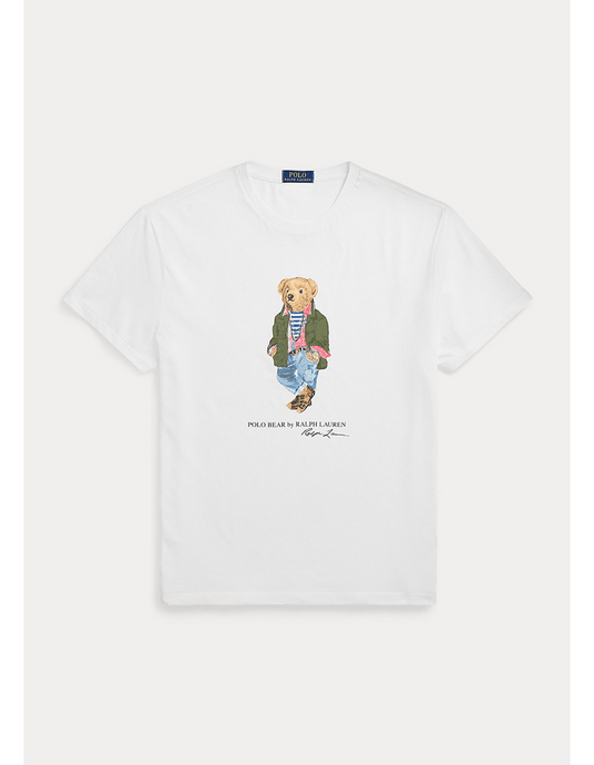 Ralph Lauren Mens Classic Fit Polo Bear Jersey T-Shirt