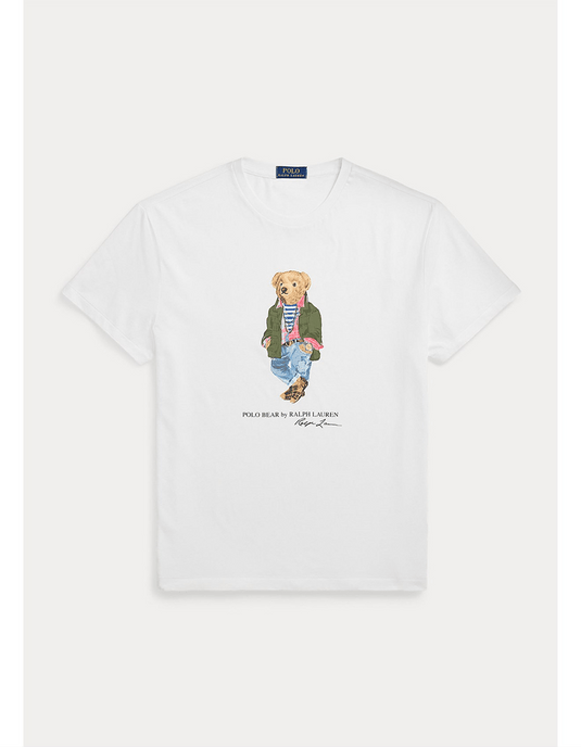 Ralph Lauren Mens Classic Fit Polo Bear Jersey T-Shirt