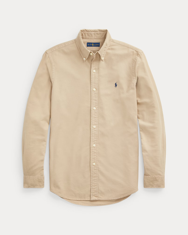 Load image into Gallery viewer, Polo Ralph Lauren Mens Custom Fit Garment-Dyed Oxford Shirt
