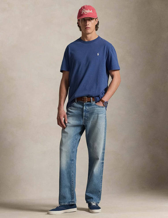 Load image into Gallery viewer, Polo Ralph Lauren Mens Classic Fit Mid-Weight Jersey Crewneck T-Shirt
