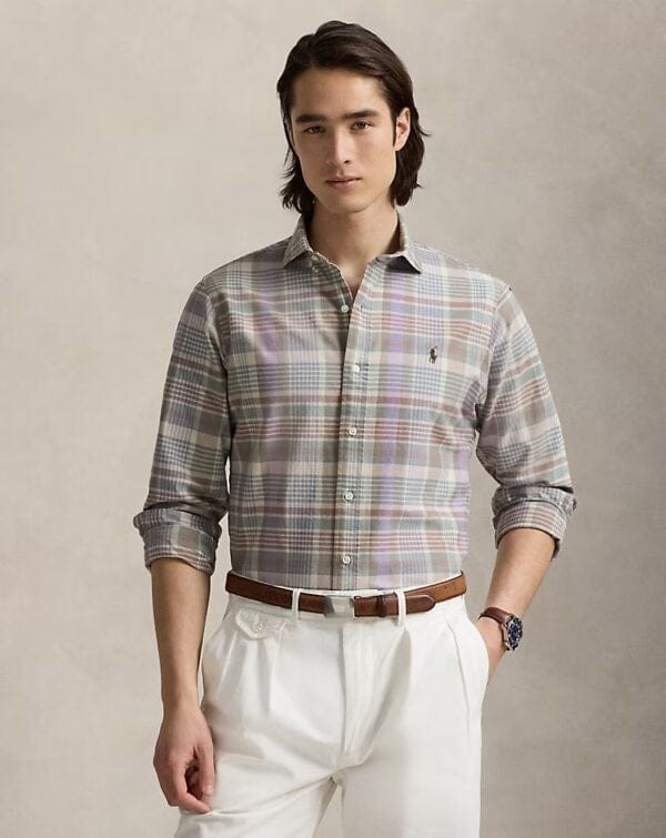 Load image into Gallery viewer, Ralph Lauren Mens Custom Fit Long Sleeve Shirt
