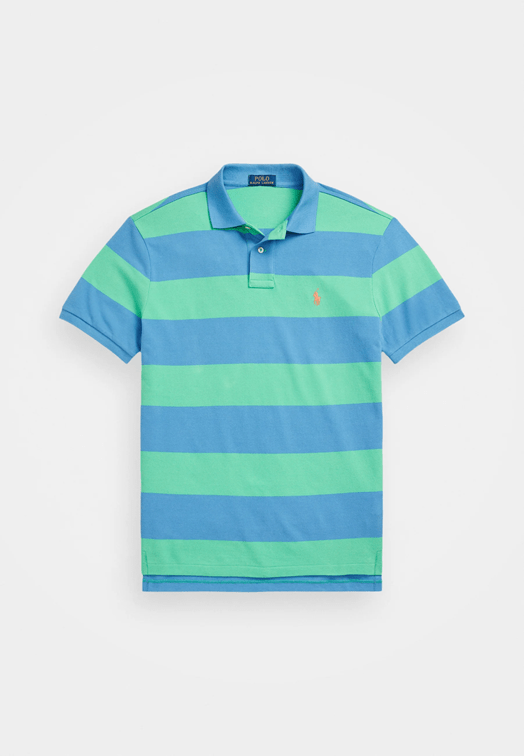 Ralph Lauren Mens Custom Slim Fit Striped Polo