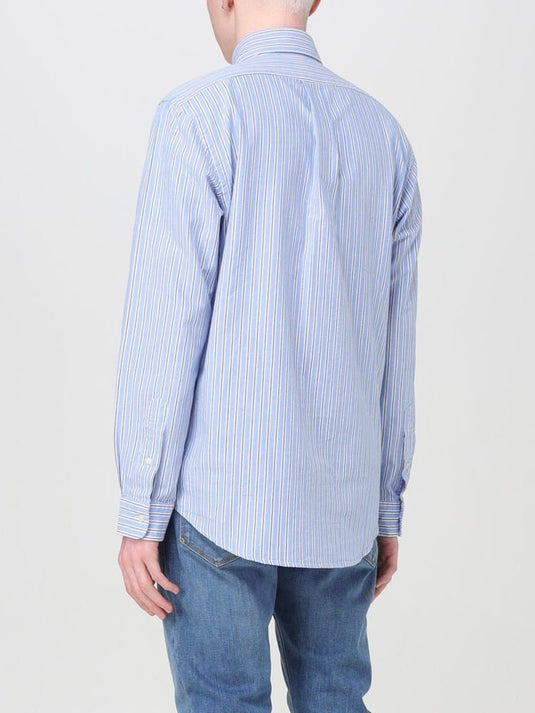 Ralph Lauren Mens Classic Fit Striped Oxford Shirt
