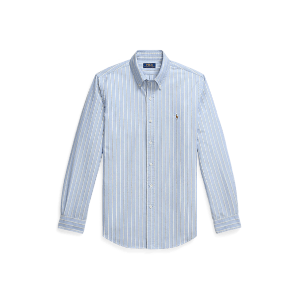 Load image into Gallery viewer, Ralph Lauren Mens Custom Fit Striped Oxford Shirt
