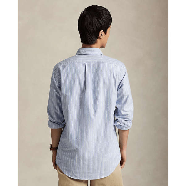 Load image into Gallery viewer, Ralph Lauren Mens Custom Fit Striped Oxford Shirt
