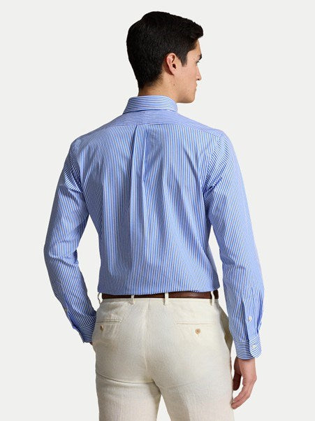 Load image into Gallery viewer, Polo Ralph Lauren Mens Custom Fit Stretch Check Poplin Shirt
