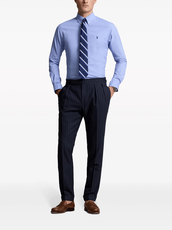 Load image into Gallery viewer, Ralph Lauren Mens Custom Fit Stretch Poplin Shirt
