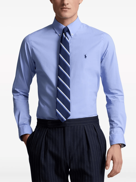 Load image into Gallery viewer, Ralph Lauren Mens Custom Fit Stretch Poplin Shirt
