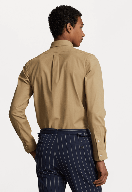 Ralph Lauren Custom Fit Stretch Poplin Shirt